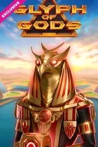 Glyph of Gods – Egyptian god with glowing eyes