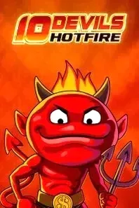 10 Devils Hotfire – red devil character on fire background